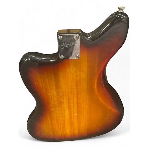 Used Squier Vintage Modified Jazzmaster 3 Tone Sunburst Solid Body Electric Guitar