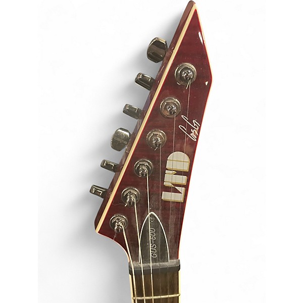 Used ESP LTD GUS 600 Red Solid Body Electric Guitar