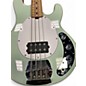 Used Sterling by Music Man Ray4 Seafoam Green Electric Bass Guitar