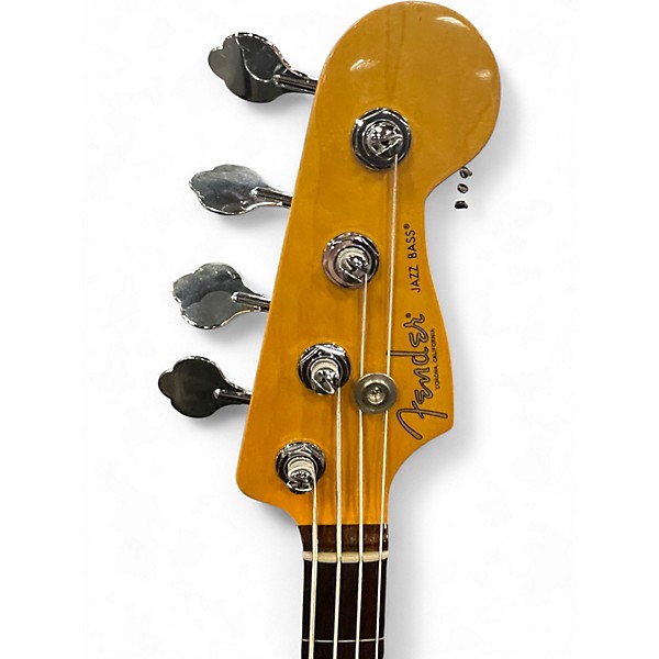 Used Fender American Professional II FRETLESS Jazz Bass 3 Color Sunburst Electric Bass Guitar