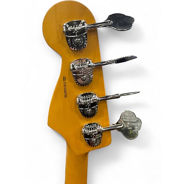 Used Fender American Professional II FRETLESS Jazz Bass 3 Color Sunburst Electric Bass Guitar