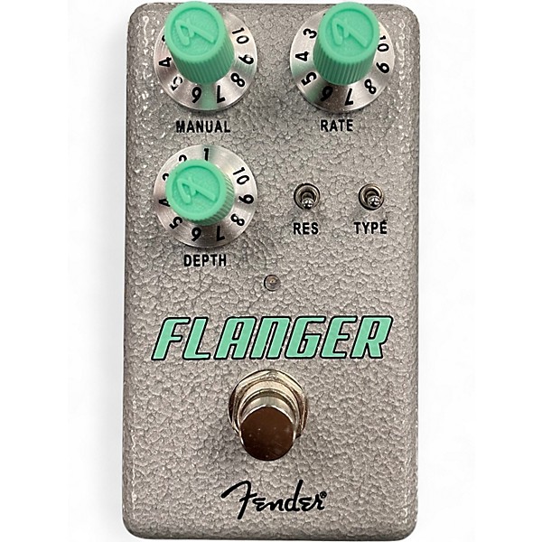 Used Fender Hammer tone flanger Effect Pedal