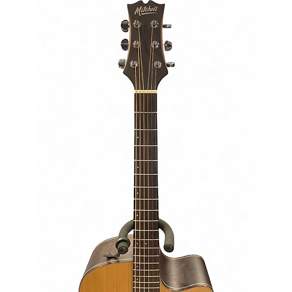 Used Mitchell T413 Natural Acoustic Electric Guitar