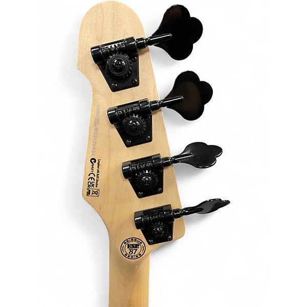 Used ESP LTD Surveyor 4 Alpine White Electric Bass Guitar