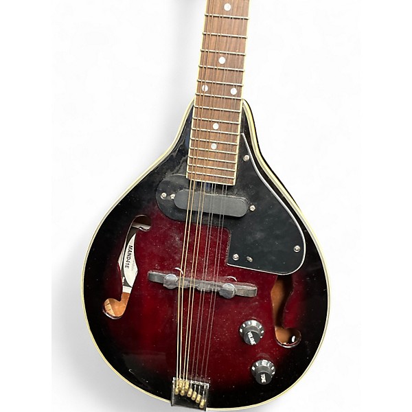 Used 2010s Santa Rosa mand41e Burgundy Mandolin