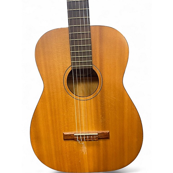 Used Silvertone s-65 Natural Acoustic Guitar