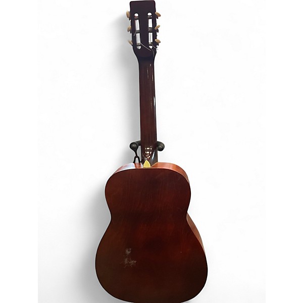 Used Silvertone s-65 Natural Acoustic Guitar