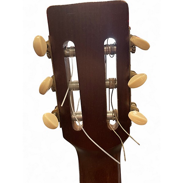 Used Silvertone s-65 Natural Acoustic Guitar