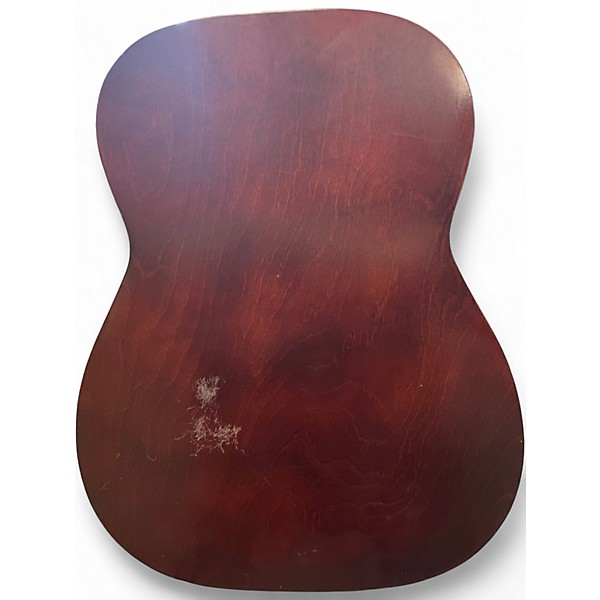 Used Silvertone s-65 Natural Acoustic Guitar