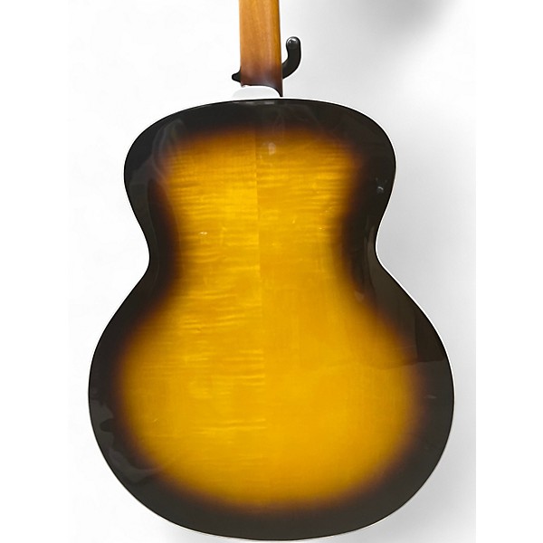 Used Guild F-2512E-DELUXE 2 Tone Sunburst 12 String Acoustic Electric Guitar