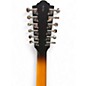 Used Guild F-2512E-DELUXE 2 Tone Sunburst 12 String Acoustic Electric Guitar