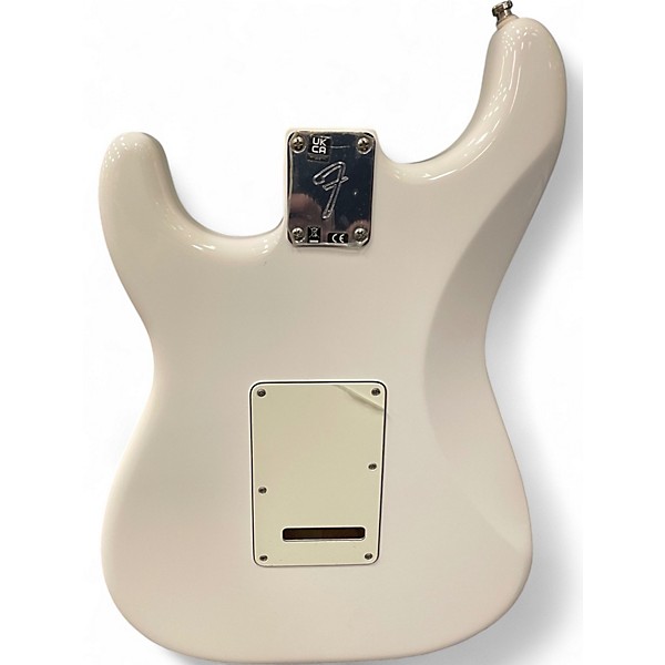 Used 2022 Fender Player Stratocaster Polar White Solid Body Electric Guitar