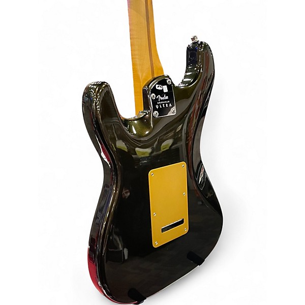 Used Fender American Ultra Stratocaster HSS TEXAS TEA Solid Body Electric Guitar