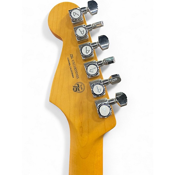 Used Fender American Ultra Stratocaster HSS TEXAS TEA Solid Body Electric Guitar