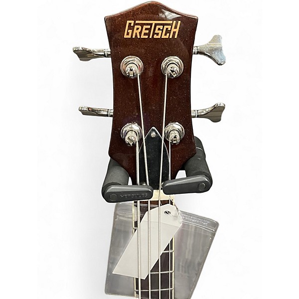 Used Gretsch Guitars strealiner short scarle bass Antique White Electric Bass Guitar