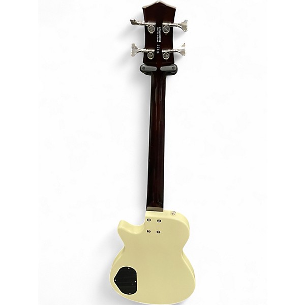 Used Gretsch Guitars strealiner short scarle bass Antique White Electric Bass Guitar