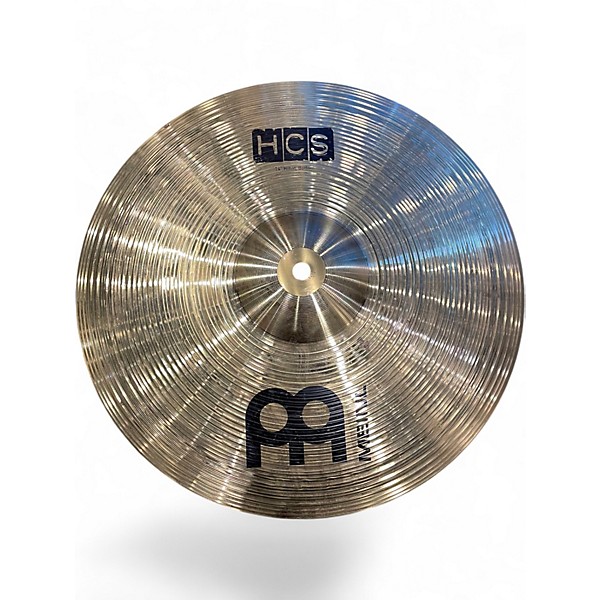 Used MEINL 14in HCS Hi Hat Pair Cymbal