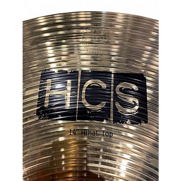 Used MEINL 14in HCS Hi Hat Pair Cymbal