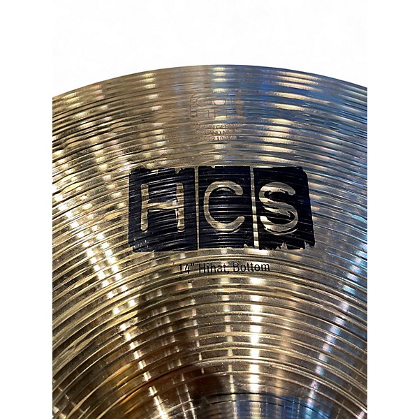 Used MEINL 14in HCS Hi Hat Pair Cymbal