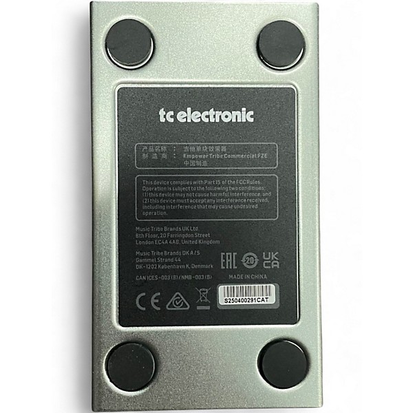 Used TC Electronic Fangs Metal Distortion Effect Pedal