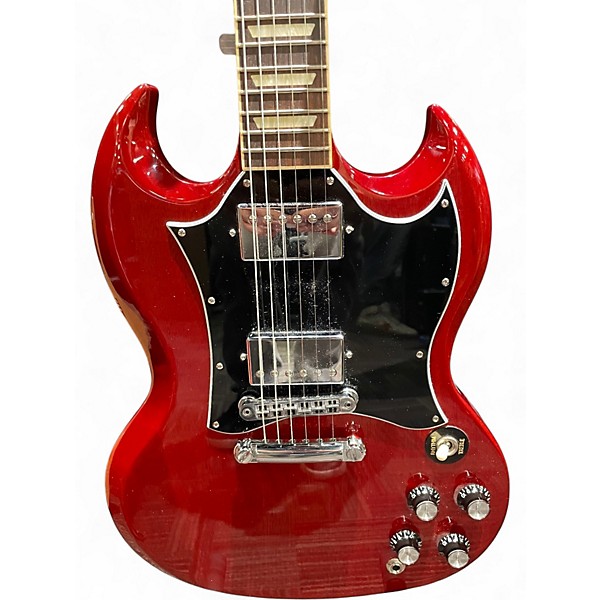 Used Gibson SG Cherry Solid Body Electric Guitar