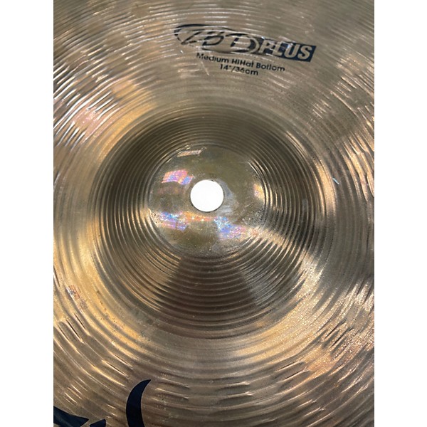 Used Zildjian 14in ZBT Plus Medium Hi Hats Bottom Cymbal