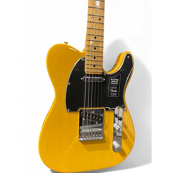 Used Fender Player Telecaster Butterscotch Blonde Solid Body Electric Guitar