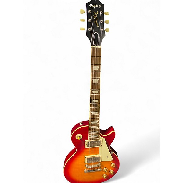 Used Epiphone 1959 Reissue Les Paul Standard Cherry Sunburst Solid Body Electric Guitar