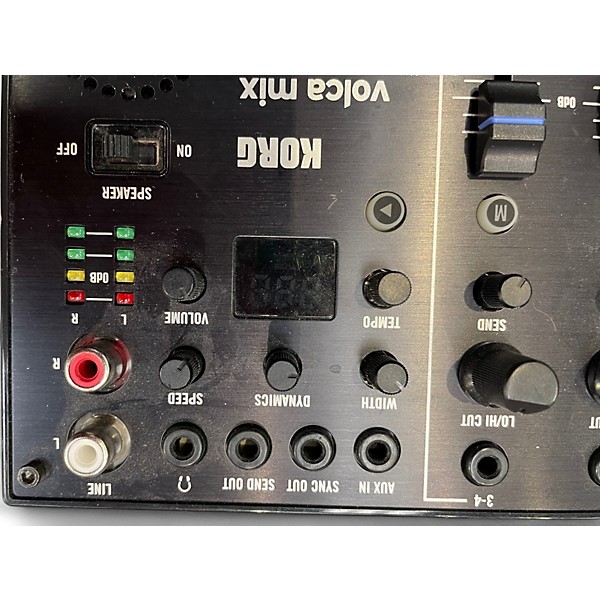 Used KORG VOLCA MIX Synthesizer