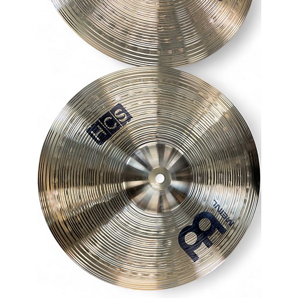 Used MEINL 14in HCS Hi Hat Pair Cymbal