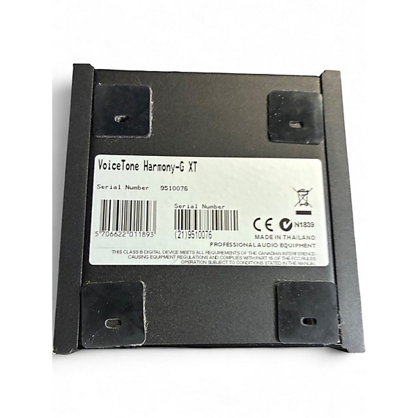 Used TC Helicon Harmony GTX Vocal Processor