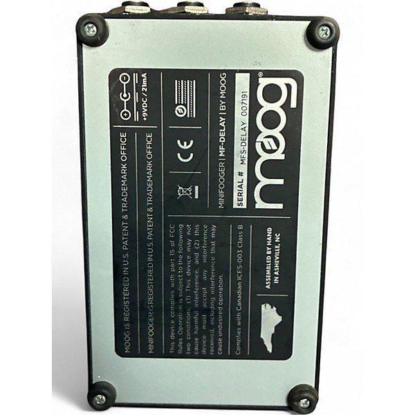 Used Moog Minifooger MF Delay Effect Pedal