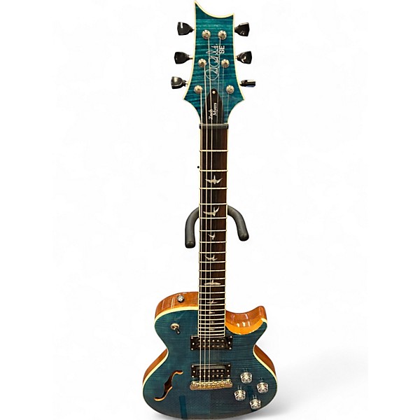 Used PRS Zach Myers Signature SE Blue Solid Body Electric Guitar