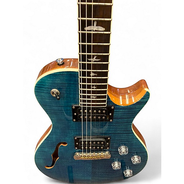 Used PRS Zach Myers Signature SE Blue Solid Body Electric Guitar