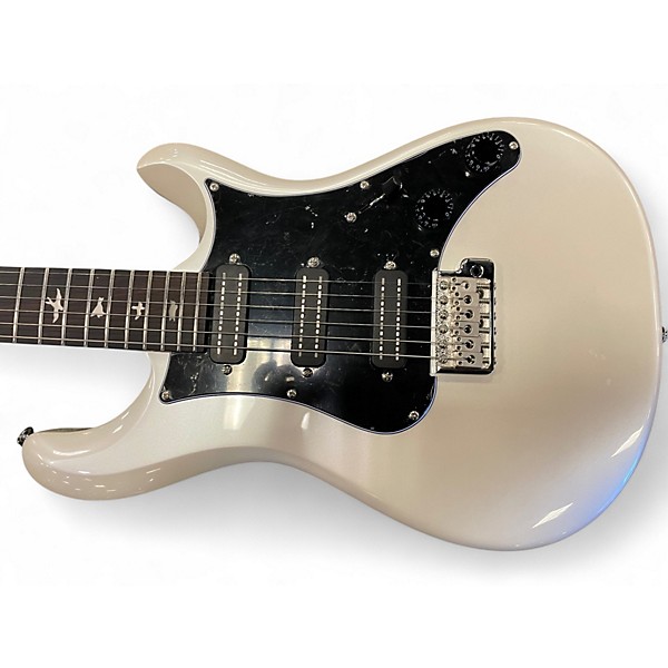 Used 2024 PRS NF3 Pearl White Solid Body Electric Guitar