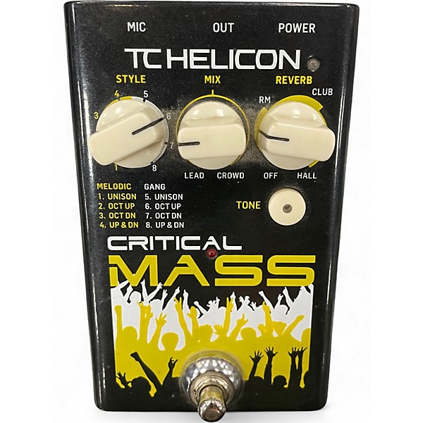 Used TC Helicon Critical Mass Vocal Processor