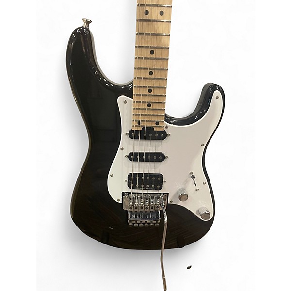 Used Charvel MJ So-Cal Style 1 HSS FR M Black Solid Body Electric Guitar