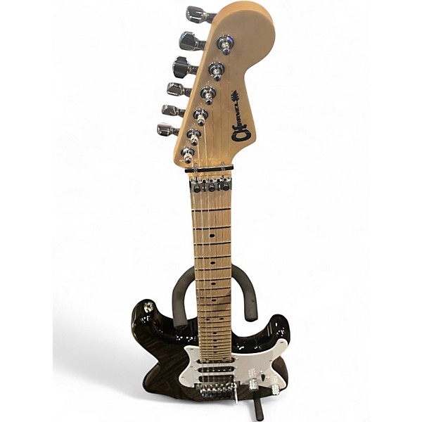 Used Charvel MJ So-Cal Style 1 HSS FR M Black Solid Body Electric Guitar