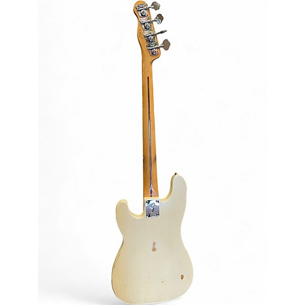 Used Fender  MIKE DIRNT ROAD WORN PRECISION BASS WHITE BLOND Electric Bass Guitar