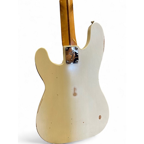 Used Fender  MIKE DIRNT ROAD WORN PRECISION BASS WHITE BLOND Electric Bass Guitar