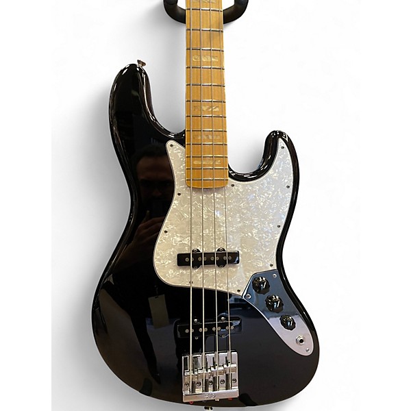 Used Fender USA Geddy Lee Jazz Bass BLACK Electric Bass Guitar