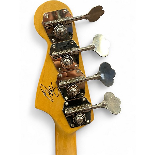 Used Fender USA Geddy Lee Jazz Bass BLACK Electric Bass Guitar