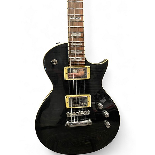 Used ESP LTD EC401VF Black Solid Body Electric Guitar