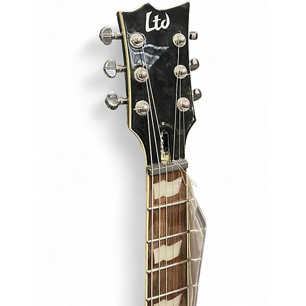Used ESP LTD EC401VF Black Solid Body Electric Guitar