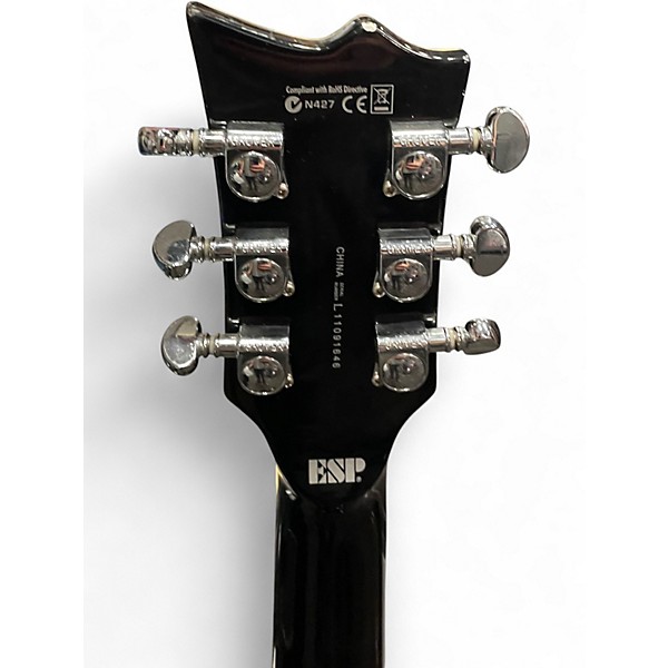 Used ESP LTD EC401VF Black Solid Body Electric Guitar