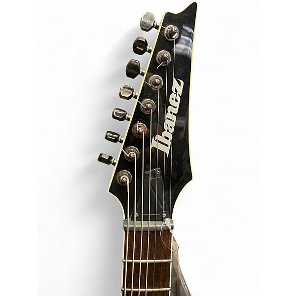 Used Ibanez SIR27FD Iron Label 7 String Black Solid Body Electric Guitar