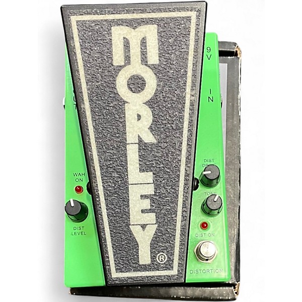 Used Morley 20/20 distortion wah Effect Pedal