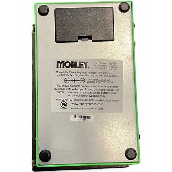 Used Morley 20/20 distortion wah Effect Pedal