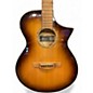 Used Ibanez AEWC300-NNB Brown Sunburst Acoustic Guitar