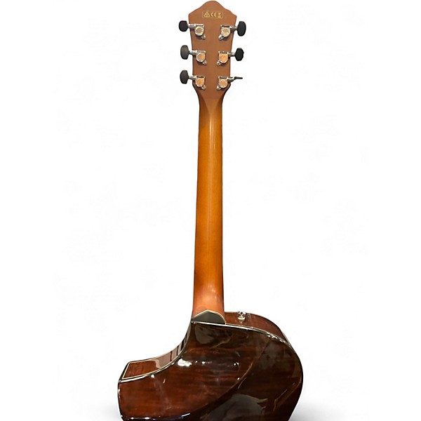 Used Ibanez AEWC300-NNB Brown Sunburst Acoustic Guitar